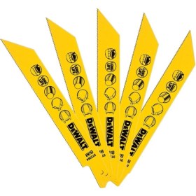 Resim DT2353 203 mm Tilki Kuyruğu Testere 5 Li Paket 