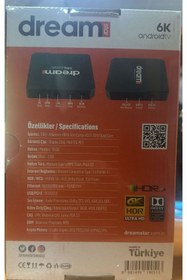 Resim Bolsat DREAMSTAR İ1 Pro ANDROID BOX 2GBRAM 16GB HAFIZA Wifi 6K 