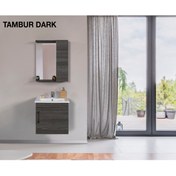 Resim Tambur Banyo Dolabı Seti 