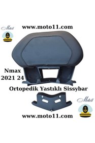 Resim Yamaha Nmax 125 155 Sissybar 2021 2024 Ortopedik Yastık | Moto11 
