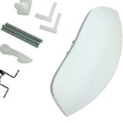 Resim Parmis Vestel Vega Çamaşır Makinesi Kapak Mandal Tutamağı Beyaz KPM0011 