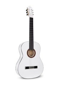 Resim Valencia Vc104twt Klasik Gitar 4/4 Beyaz Sap Çelikli 