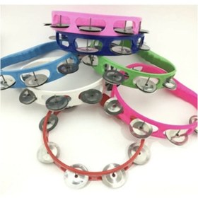 Resim YENİ HEDİYELİK DÜNYAM Kına Gecesi Kına Malzemeleri Tef 29 Adet Plastik Metal Zilli Nedime Tefi 