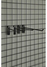 Resim 20 Cm 45 Adet Siyah Tel Pano Kancası Raf Askısı Siyah 