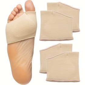 Resim Erkek ve kadın evrensel kalın ön tabanlık, nefes alabilen taban içi tabanlık, ayak tabanı, aşınmaya dayanıklı, kaymaz, yumuşak ve şok emici 