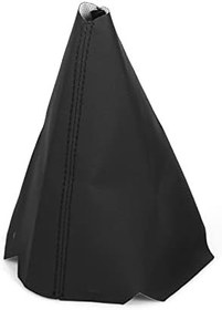 Resim Genel Araba Vites Topuzu Vites Boot Shifter Körüğü Boot Cover Premium Kalite PU Manuel/Otomatik Hız Yaka Değiştirme Peugeot 307 SW CC 2000-2008 Vites Yakaları 