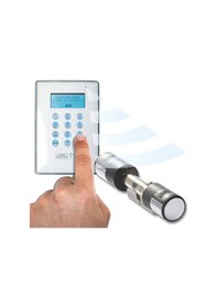 Resim Şifreli Kapı Kilidi Herçeşit Daire Çelik Kapısına Uyumludur. 