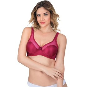 Resim Bordo Mı Emay 169 B Basic Balenli Toparlayıcı Sütyen Bordo 