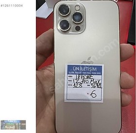 Resim Apple iPhone 12 Pro Max İkinci El TR | 128 GB | Altın 