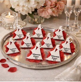 Resim Kına Gecesi İçin Kişiye Özel Gelin Magnet No 115 