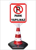 Resim Burada Reklam Park Yapılmaz Büyük Reklam Park Ve Kaldırım Dubası 118 Cm A+plus Plastik 