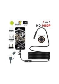 Resim Vothoon Endoskop 3 İn 1 Yılan Kamera Usb Micro Usb Type-c 20metre 