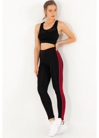 Resim Doremi Active Sportive Üç Çizgili Tayt (487706606) 