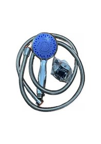 Resim Mafsallı Duş Seti Örgülü Hortum Fonksiyonlu El Duşu Karışık Model 