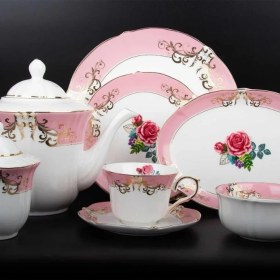 Resim Evaliza Queen Mary 36 Parça Kahvaltı Takımı 