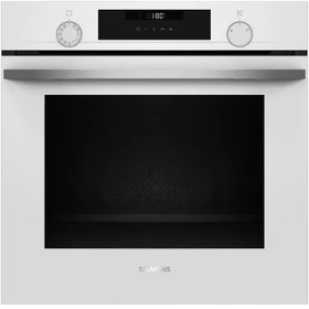Resim Siemens HU736AEV0T 76 Lt Buhar Destekli Beyaz Ankastre Fırın 