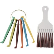 Resim Luminnaly Fcr6 Halkalı Fin Tarak Seti, Klima Fin Tarak Düzleştirici Evaporatör Kondenser Bobinleri, Ac Fin Tarak Düzleştirici (Yurt Dışından) 