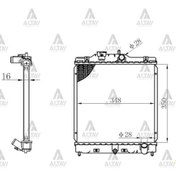Resim MAHER 10507 Radyatör Su Civic 92-00 16Mm (Mt) 