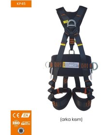 Resim Karam Kp45 Paraşüt Tipi Tam Korumalı Emniyet Kemeri 
