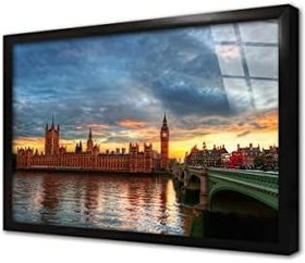 Resim Londra Çerçeveli Cam Tablo 20x30 cm CA27350 