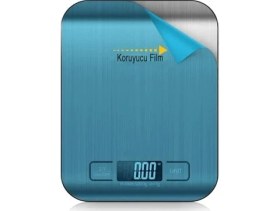 Resim Esmo Home Dijital Hassas Mutfak Terazisi - 10KG/1G Kapasiteli, Paslanmaz Çelik Gövde, LCD Ekranlı, Dara Fonksiyonlu Profesyonel Yemek, Pasta ve Diyet Tartısı (Pille Çalışır) 