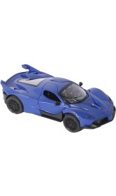 Resim Bayilik XML SR-1310-11-12-13 Çek Bırak Işıklı ve Müzikli Spor Araba 1:36 