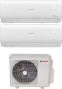 Resim Bosch Multi Split 28000 Btu 1 Dış + 2 İç Ünite (12000 + 18000 Btu) İnverter Duvar Tipi Klima 