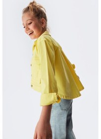 Resim Nk Kids Kız Ceket 24ynk34708 Sarı 