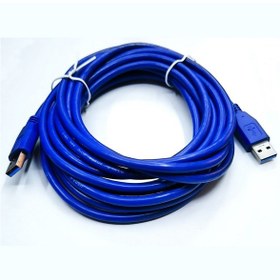 Resim Usb 3.0 Erkek Erkek Şarj Ve Data Kablosu 5m 