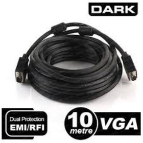 Resim Dark Dk Cb Vgal1000 10M Vga Kablosu Erkek/Erkek 