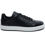Resim Greyder 64704l Siyah Erkek Hakiki Deri Sneaker 