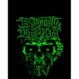 Resim Brutal Truth Graphic Büyük Sırt Patch Yama 