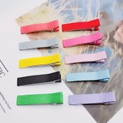 Resim 10 adet/20 adet/30 adet/40 adet/50 adet Çok Renkli Polyester Saç Klipsi, Çelik Alaşım Çift Burunlu Tavuk Burnu Kart, Basit Düz Desen, Tüm Mevsimler İçin Uygun, Gençler İçin Mükemmel, Yürüyüş ve Açık Hava Aktiviteleri İçin Harika, Perakende Saç Aksesuarları 