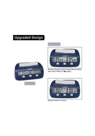 Resim Pazly Profesyonel Satranç Saati, Zaman & Gecikme Özelliği, Dijital, Abs, 135x100x40mm 