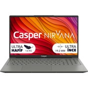 Resim CASPER Nirvana X650 i5-13420H 32GB DDR5 1TB SSD W11P 15.6" Laptop X650.1342-DF00R-G-F 