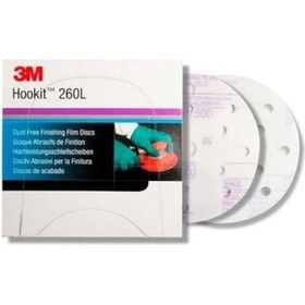 Resim 3M 260L 150 Çap Orbital Zımpara P1500 ( 2 adet ) 