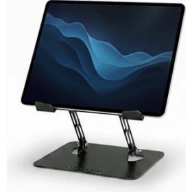 Resim Prexua Flexer Ayarlanabilir Ergonomik Laptop Standı - Tablet Standı - Metal - Siyah - FLX2320BL (Siyah) 