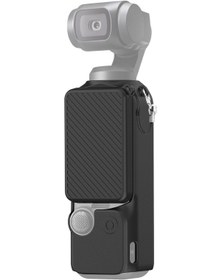 Resim Djı Osmo Pocket 3 İçin Puluz 2'si 1 Arada Askılı Silikon Kapak Kılıfı Seti Siyah 