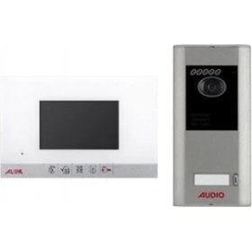 Resim AUDIO 001460 4.3" Görüntülü Diafon Villa Set Mekanik Butonlu 