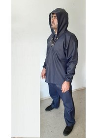 Resim Yağmurluk Balıkçı Outdoor Alt Üst Takım Su Geçirmez-Haki 