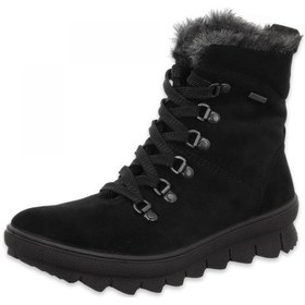 Resim Legero 000530 Z Novara Gore-tex Deri Siyah Kadın Bot Siyah 