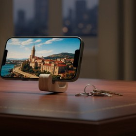 Resim MONTETOYS Ahşap Telefon Tutucu ve Anahtarlık 
