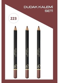 Resim Lipliner No: 223 - Dudak Kalemi 3'lü Set 223 