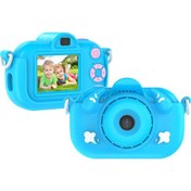 Resim Maiyame Çocuklar İçin 12mp Çift Lensli Renkli Dijital Fotoğraf Makinesi, 1080p Video Ve Yaratıcı Stickerlar İle Eğlenceli Çekimler 