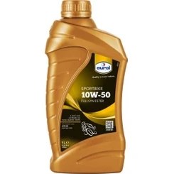 Resim Eurol 10W50 Tam Sentetik Motosiklet Yağı Sportbike 4t 