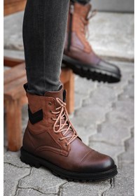 Resim Vojo C7 Rahat Sıcak Astar Erkek Fermuarlı Bot Postal 4 Renk 267800000781 13 
