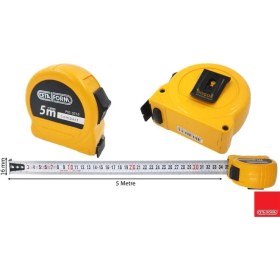 Resim Normadia 5 Metrelik 16 mm Genişlikte Kompakt Şerit Metre, Hassas Ölçüm Araçları 