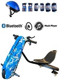 Resim Citymate Drift Car Elektrikli Kaykay Hoverboard Bluetoothlu Işıklı Desen25 - Kask Ve Dizlik 