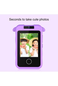 Resim pukotech Çocuklar için Akıllı Telefon Cep Telefonu Oyuncağı, Video Kamera Kamerası 