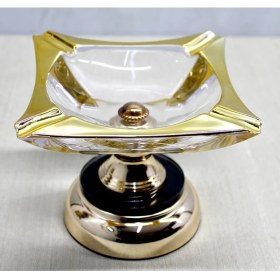 Resim Metal Ayaklı Cam Küllük Model 1 